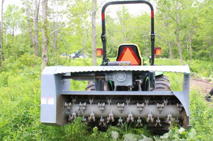 3-Point Forestry Mulcher for Compact Tractor