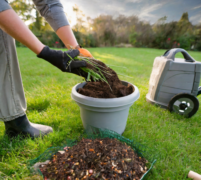 How to Spread Compost on Lawn